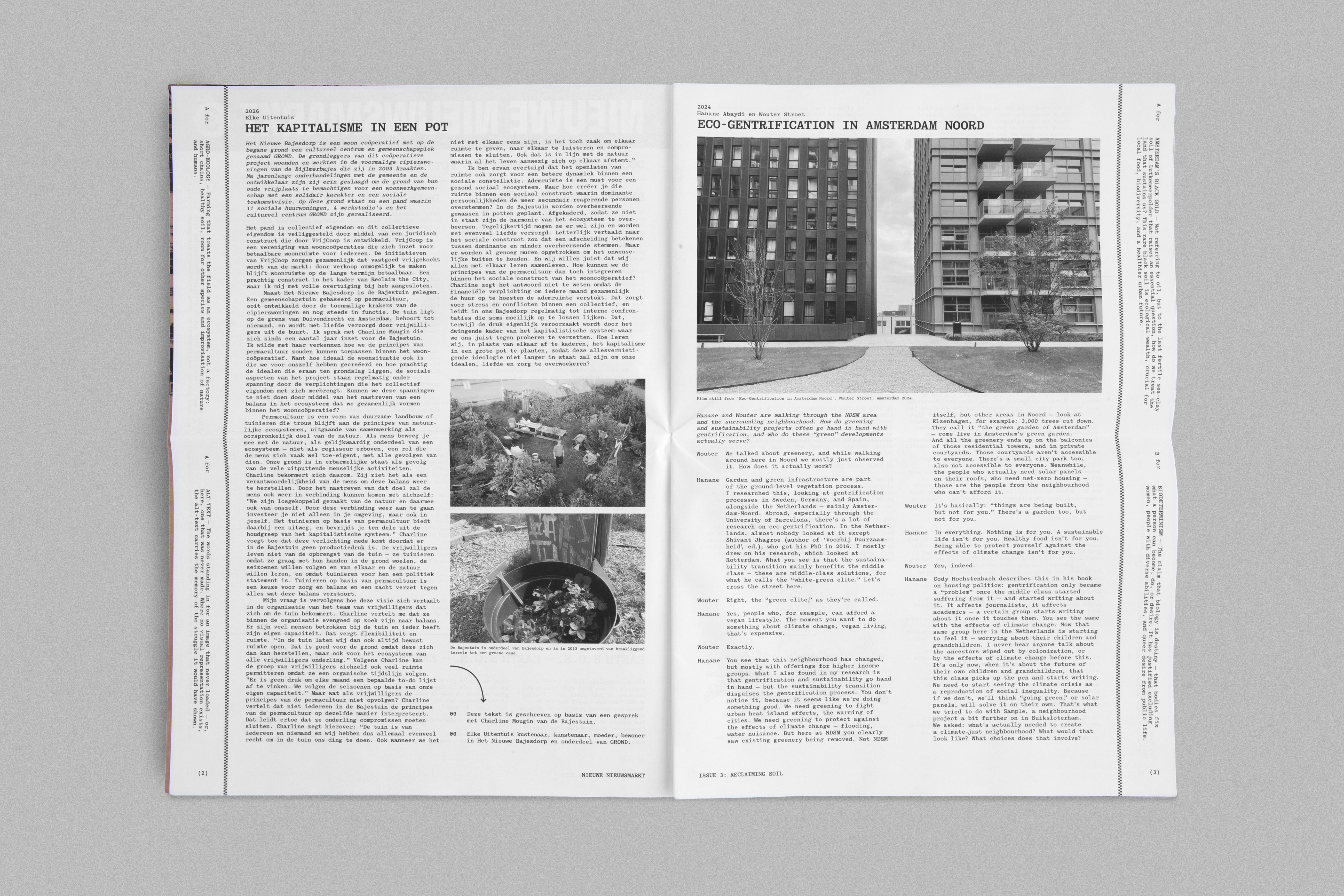 Nieuwe Nieuwsmarkt: Documents for Community Action