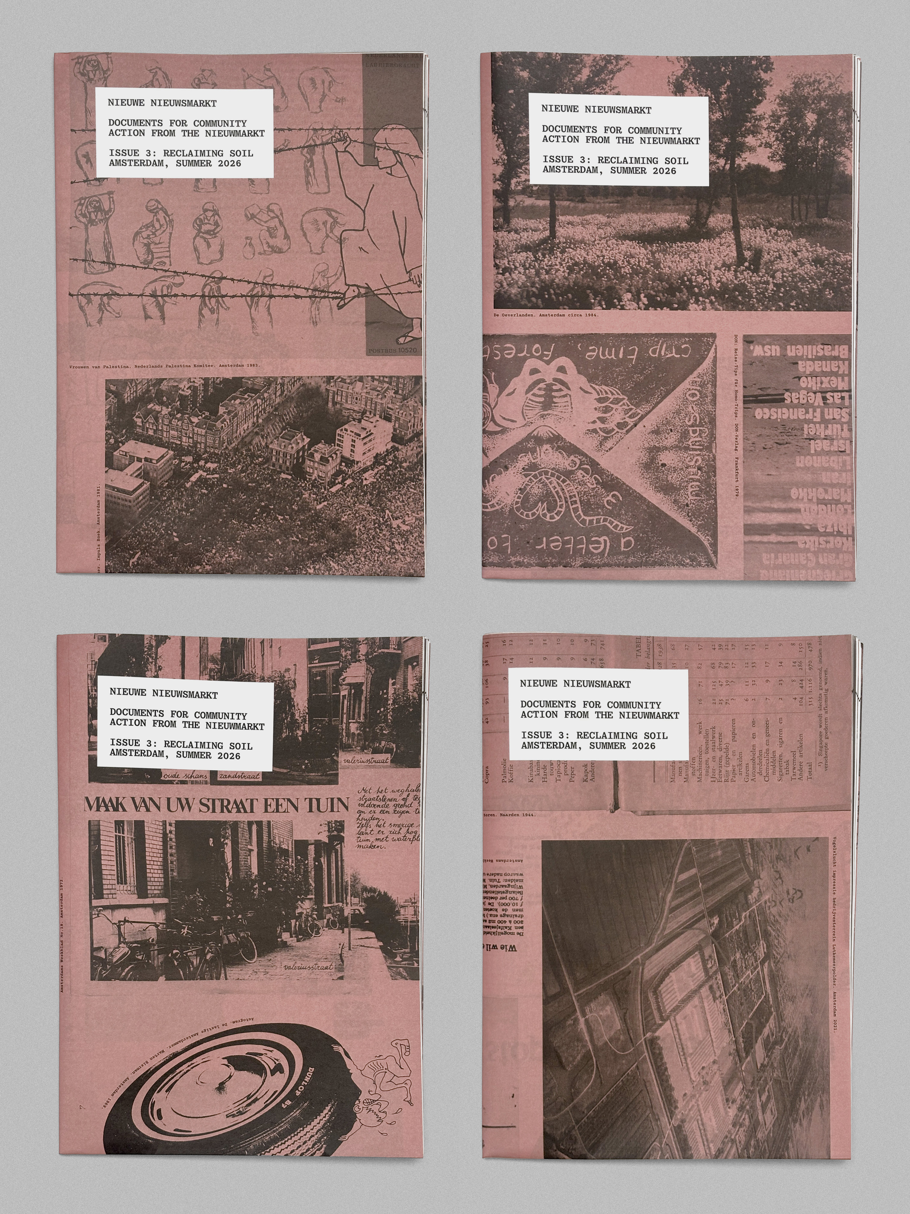 Nieuwe Nieuwsmarkt: Documents for Community Action